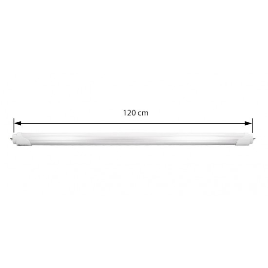 Tub Led W Cm T Cu Suport Integrat Lumina Alb Rece K Si Alb